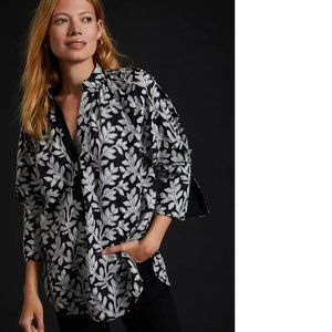 By Anthropologie Popover Blouse new with tag size small